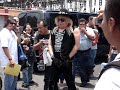 Charlie Monttana en el tianguis del chopo