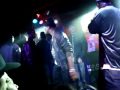 Rapper GHOSTFACE KILLAH was forced to halt his set at a concert in New York on Wednesday night Sept 30, 2009 when members of his entourage began brawling on stage. The star was nearing the end of his free show at the Hiro Ballroom in Manhattan when trouble began brewing between various Wu-Tang Clan associates who were standing at the back of the platform. The heated dispute soon turned physical, prompting Ghostface to stop the music and call for the men involved to continue their dispute backstage. An embarrassed Ghostface then turned to the audience and said, (Its) your own f**king people who make you look f**king stupid, before ordering his bodyguards to get them to take it backstage! His Wu-Tang Clan bandmate U-God explained, Some family s**t going down.Security escorted those involved off stage before Ghostface continued with his set, performing tracks like Do Over from his new album Ghostdini: The Wizard of Poetry in Emerald City, and his hit Ne-Yo collaboration Back Like That. Before leaving the stage for the final time, the rapper apologized once more to his fans, saying, Pardon me, those were my n**gas. They (sic) on some other s**t. The concert also saw fellow rappers Redman, Jadakiss and Kid Cudi hit the stage to perform with the hip-hop star.