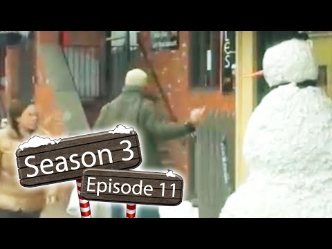 Funny Scary Snowman Prank Season 3 Episode 11