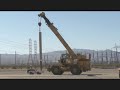 Placing a bushing on a new transformer