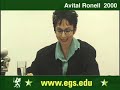 Avital Ronell. Stupidity. European Graduate School 2000 1/10 Avital Ronell. Stupidity. European Graduate School 2000 1/10