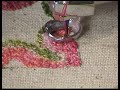 Designing by Thread with Terry White - Cherry Rug Part 2