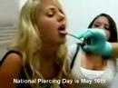 National Piercing Day is May 16th! (Tongue Piercing)