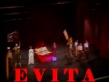 Evita is a musical production with music by Andrew Lloyd Webber and lyrics by Tim Rice. It concentrates on the life of Argentine political leader Eva Perón, the second wife of Argentinian president Juan Perón. The story follows Evita's early life, rise to power, charity work, and eventual death. Evita began as a rock opera concept album released in 1976. Its success led to productions in London's West End in 1978, and on Broadway a year later, both of which enjoyed considerable success. A major 1996 film of the musical was made, starring Madonna and Antonio Banderas. The musical was revived in London in 2006. Evita has been given numerous professional tours and worldwide productions, and numerous cast albums have been recorded. The show opened at the Broadway Theatre on 25 September 1979 and closed on 26 June 1983, after 1567 performances and 17 previews. Patti LuPone starred as Eva, with Mandy Patinkin as Che, Bob Gunton as Perón, and Jane Ohringer as Peron's mistress. Harold Prince directed with choreography by Larry Fuller. During the run, six actresses alternated playing the title role, in addition to LuPone: Terri Klausner, Nancy Opel, Pamela Blake (matinees), Derin Altay, Loni Ackerman and Florence Lacey (evenings).[24] David Cantor understudied Patinkin and often performed as Che. LuPone has stated about her time in Evita: