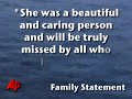 Family of Missing US Cruise Woman: She Jumped