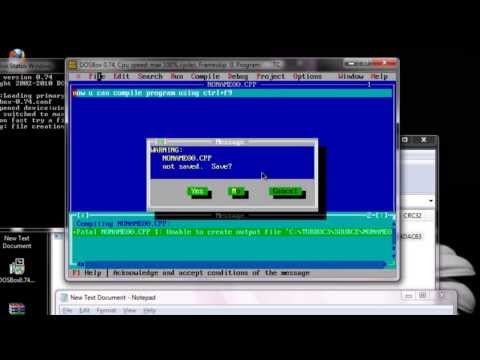 how to set path in turbo c