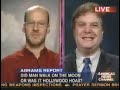 **copyright �2002, msnbc, inc.**

conspiracy theorist bart sibrel and astronomer phil plait debate whether the moon landing were faked on msnbc's 