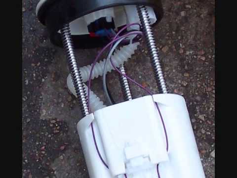 1999 cadillac seville sts  fuel pump change out