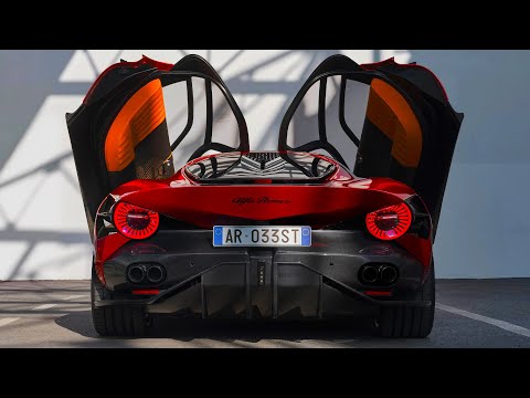 Alfa Romeo 33 Stradale – A new ultra‑limited Supercar With 620 HP