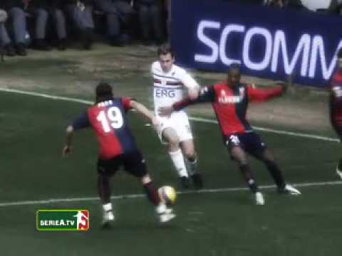 Cassano contra el Genoa
