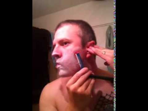 how to practice straight razor shaving