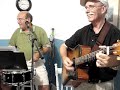 Man Plays Accordion with Chin