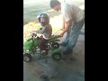 Four wheeler burnout