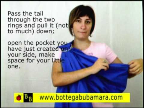 how to fasten ring sling