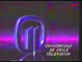 CANAL ONCE 1990 UNIVERSIDAD DE CHILE TELEVISION