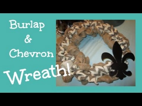 how to fasten a wreath to a door