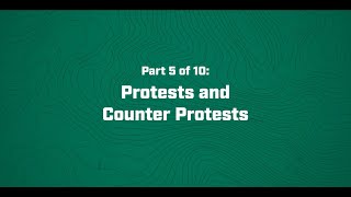 Protests and Counter Protests
