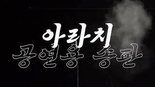 태권도 시범 공연 송판은 ARACHI