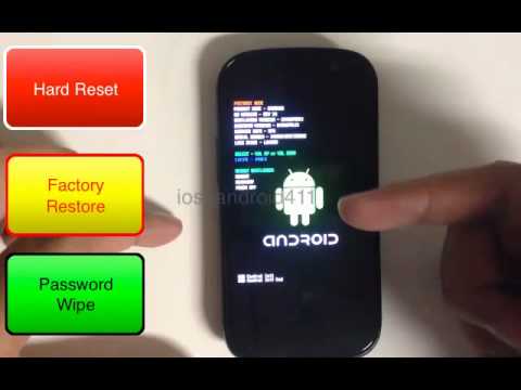 how to hard reset samsung discover
