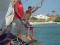 tyler, jolly pirate swing. aruba aug. 2008
