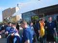 TARTAN ARMY IN BARI - SCOTTISH BEACH PARTY