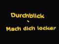 Durchblick - Mach dich locker