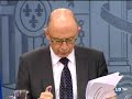 www.libertaddigital.tv El Gobierno de Mariano Rajoy ha dado luz verde a un acuerdo de no disponibilidad de gasto por valor de 8.900 millones que afectará a los distintos ministerios del nuevo Ejecutivo, principalmente a los de Fomento, Industria, Economía y Asuntos Exteriores.