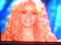 entrevista shakira pepsi chart en 2001 1era parte