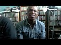 Click here to watch this video Leslie Odom, Jr. and James Sampliner 