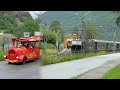 FLAM STATION WITH TRAIN DEPARATURE MOVIE