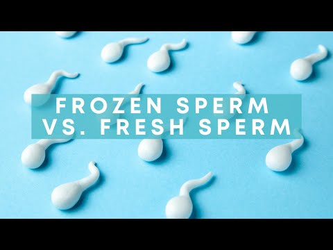 how to properly freeze sperm