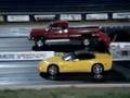 92 1st gen Dodge Turbo Cummins Diesel vs 2001 Corvette @ Bandimere