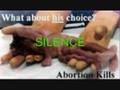 The aborted baby