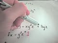 Finding Partial Derviatives
