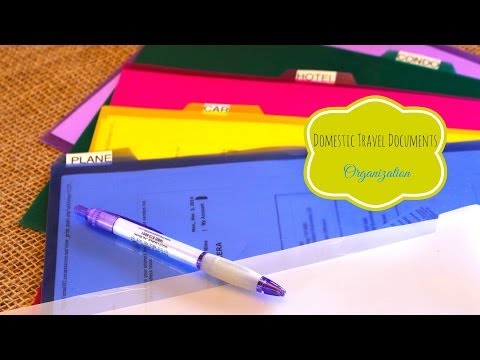 how to organize documents