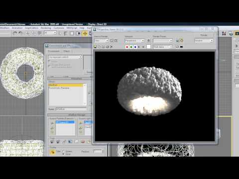 3ds max nuke tutorial with afterburn (photo realistic mushroom cloud) part 2/3