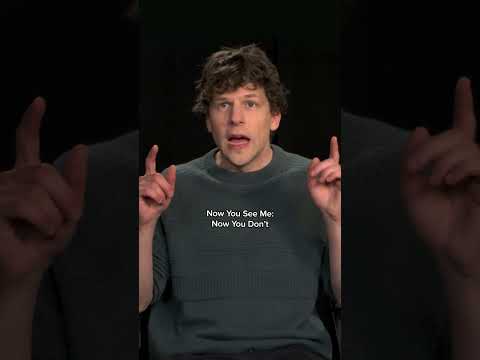 and for our next trick: making Jesse Eisenberg appear