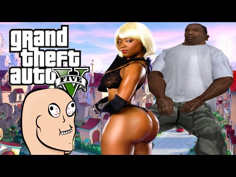 GTA 5 - Como ligar, CJ esta vivo! (Momentos graciosos)