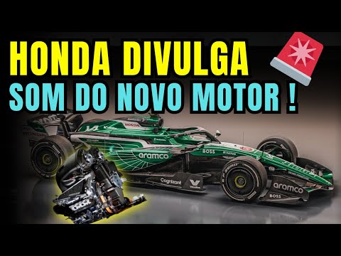 🚨 Honda Divulga Som Do Motor De 2026 Que Estara Na Aston Marti  | Formula 1 2026
