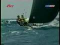 49er sailing action Marcus Baur