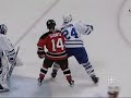 Belfour checking Gionta