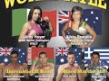 Muay Thai & MMA Kalamunda Kickboxing WKA World Championship fight night