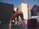 Girls shakes her ass at Spring Break