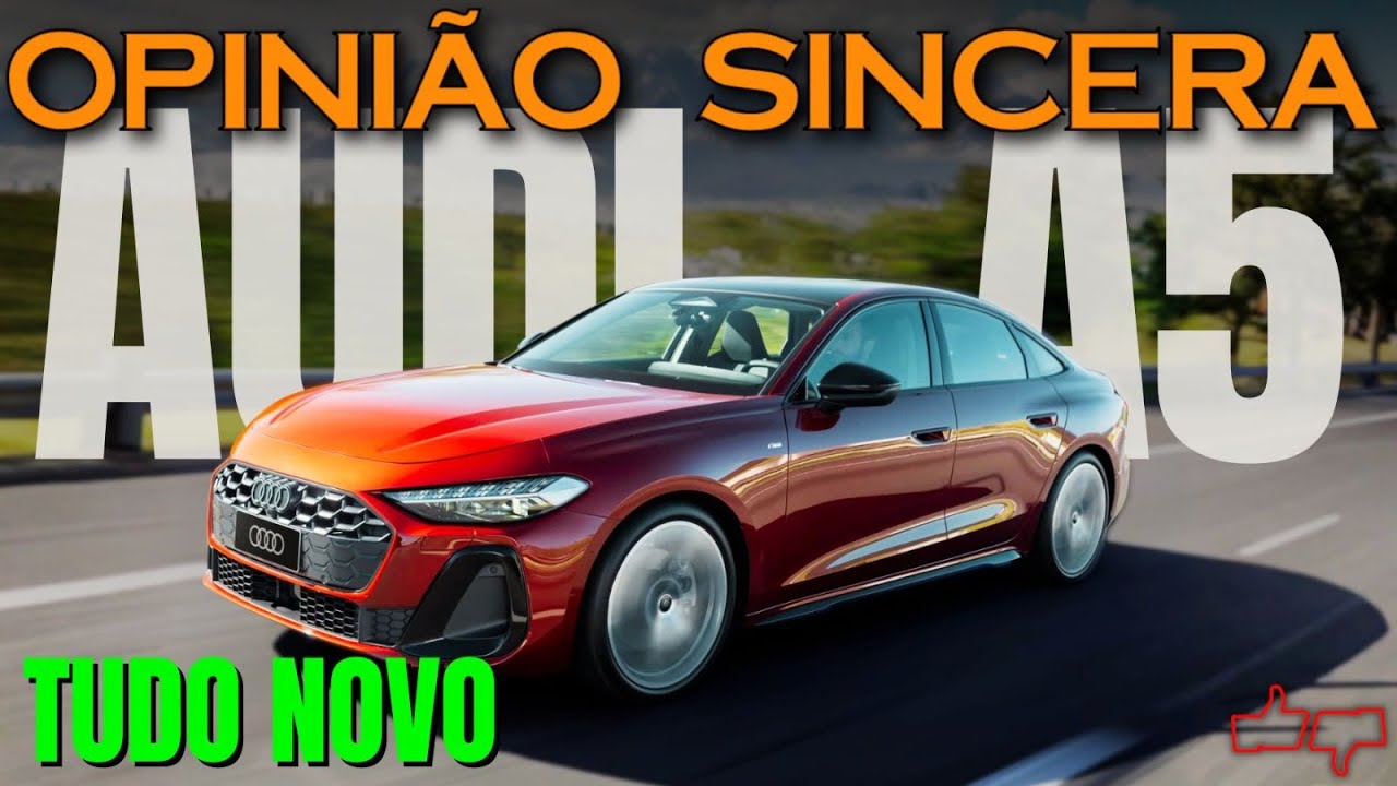 Novo AUDI A5 2026: Ficou BOM mesmo? Melhor que BMW 320i? Vale a Pena? Preço, problemas. Teste