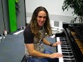 NAMM 2008 Robbie Gennet at the Bechstein booth