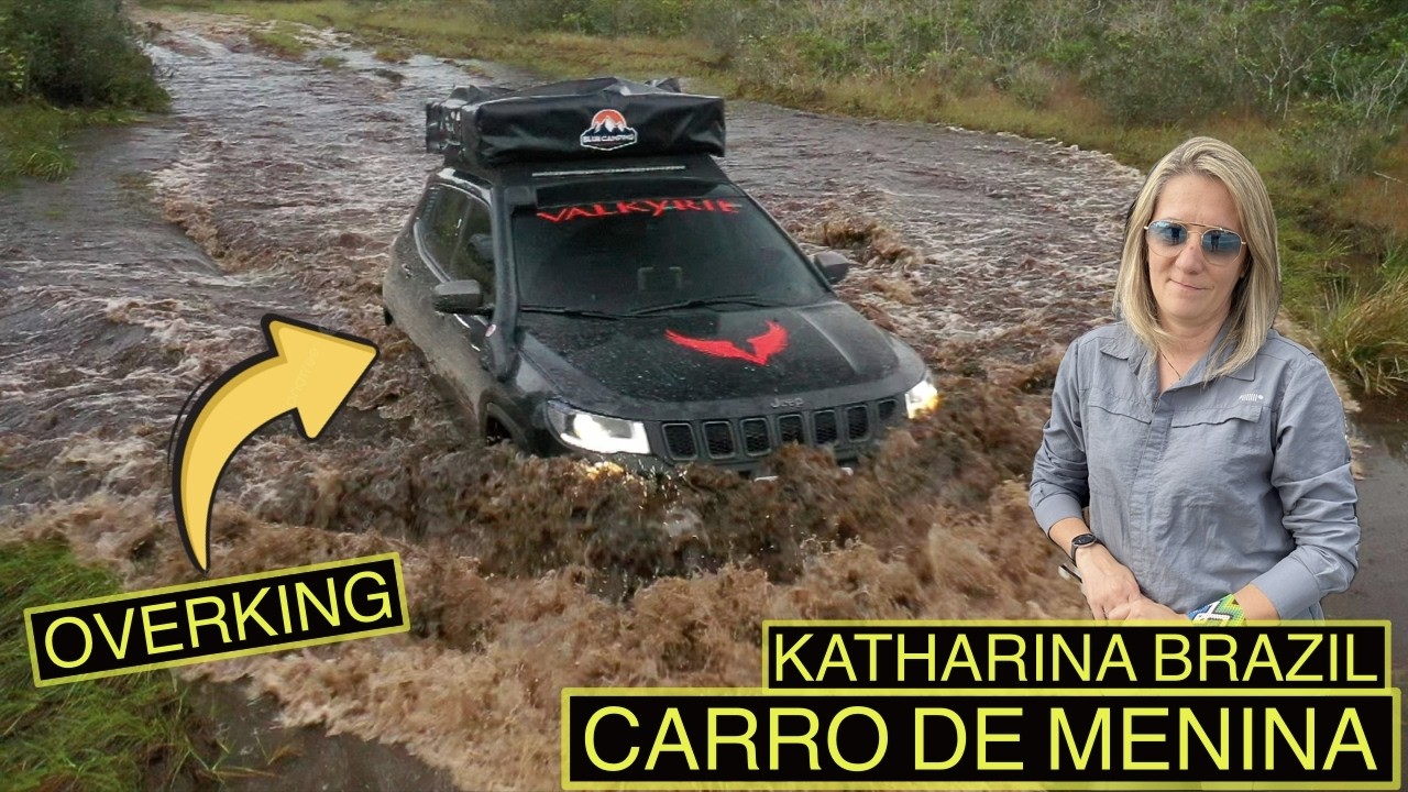 KATHARINA E SEU JEEP QUE NÃO CONHECE LIMITES | Garagem de Menina