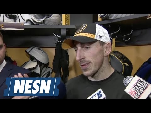 Video: Brad Marchand on Bruins 4-0 win over the Minnesota Wild