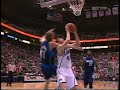 Dirk Nowitski taking out Andrei Kirilenko Dirk Nowitski taking out Andrei Kirilenko
