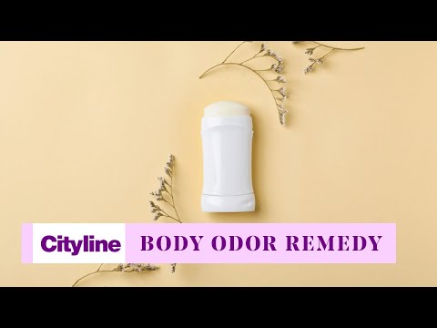 how to relieve body odor