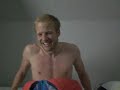 Man Woken Up By Friend In Mask; Screams Like Girl